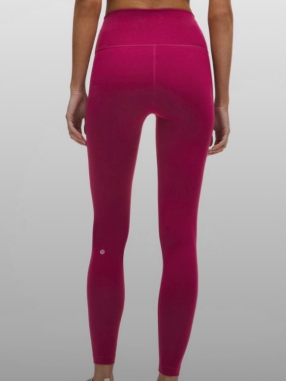 Lululemon Wunder Train High-Rise Tight 28" Women’s Size 8 Leggings Pink Yoga Gym - Picture 2 of 13